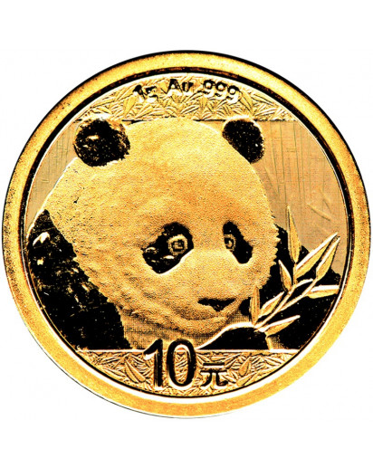 China 2018 Panda  Gold 1 g