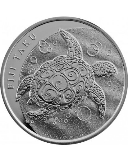 Fiji 2011Taku - Schildkröte  Silber 1 oz