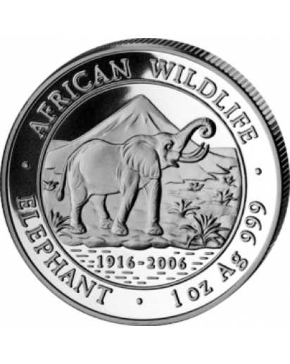 Elefant 2006 Somalia 1 oz Silber