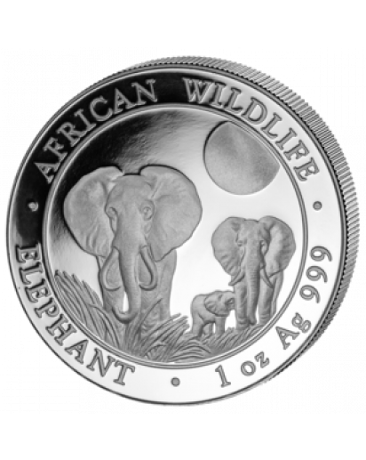 Elefant 2014 Somalia 1 oz Silber