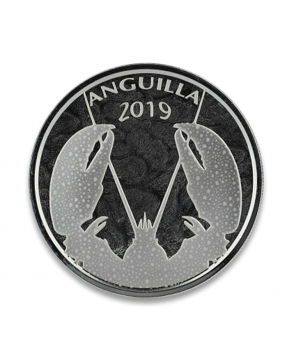 Anguilla 2019  Lobster - Hummer  EC8 Serie Silber 1 oz