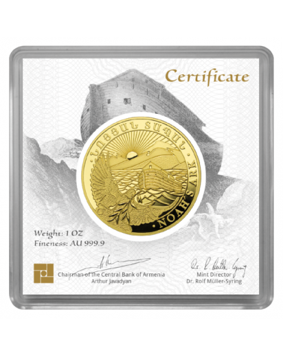 Armenien 2020  Arche Noah Gold 1 oz 