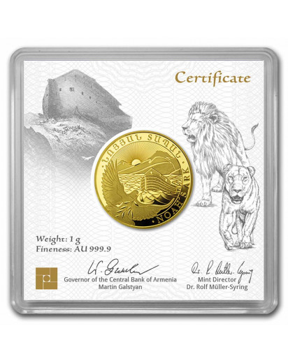Armenien 2024  Arche Noah Gold 1 g