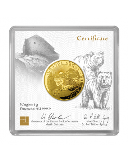 Armenien 2025  Arche Noah Gold 1 g