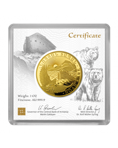 Armenien 2025  Arche Noah Gold 1 oz 