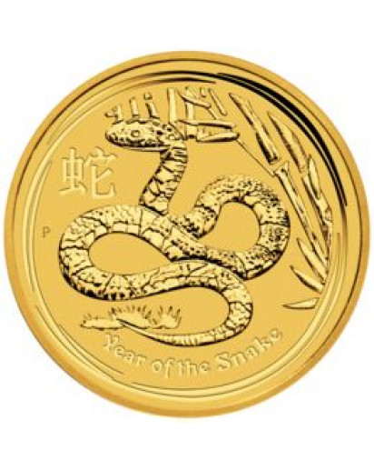 Jahr der Schlange 2013 Gold 1/20 oz