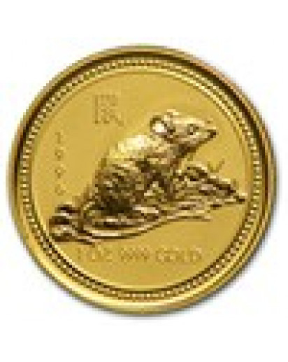 Australien 1996    Jahr der Maus   Lunar I   Gold 1 oz