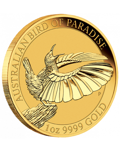 Australien 2018 Birds of Paradise - Victoria`s Riflebird Gold 1 oz