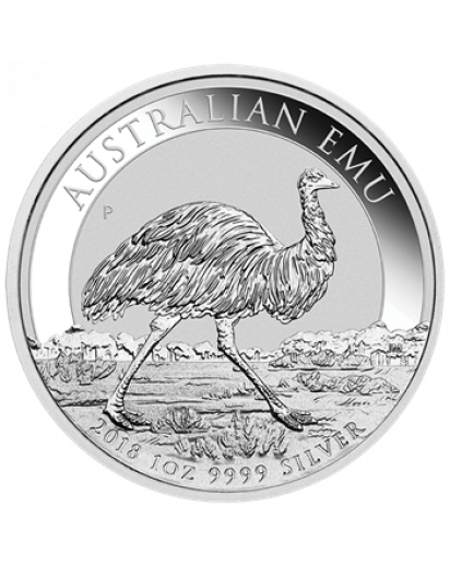 Australien 2018  EMU  Silber 1 oz
