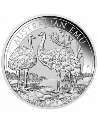 Australien 2019  EMU  Silber 1 oz