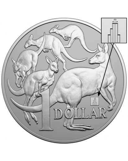 Australien 2019 MOB OF ROOS - Chicago Coin Show Special Silber 1 oz