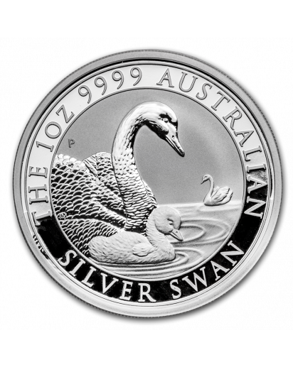 Australien 2019  Schwan swan Silber 1 oz