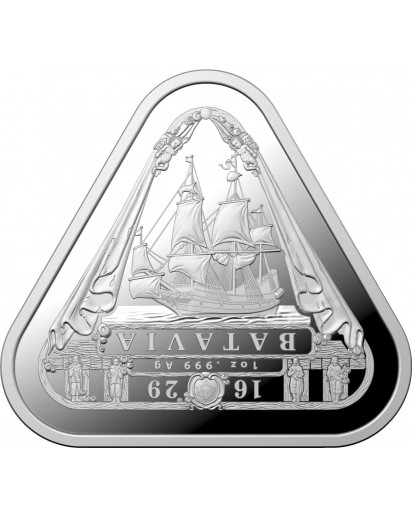 Australien 2019  Triangular Batavia Schiffswrack Serie Silber 1 oz