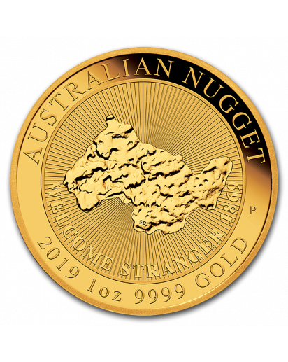 Australien 2019  Welcome Stranger 1869 - 2019 Nugget Gold 1 oz