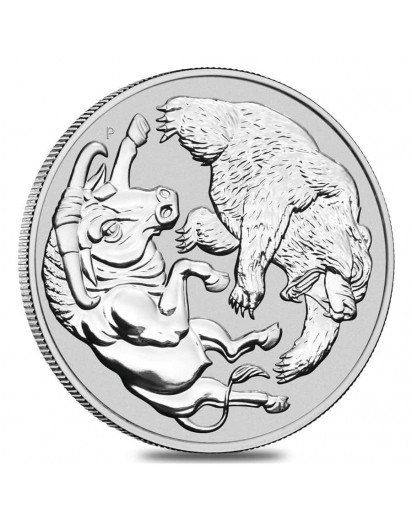Australien 2020  BULL AND BEAR  Silber 1 oz 