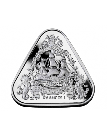 Australien 2020  GILT DRAGON - Vergulden Draeck  Schiffswrack Serie Silber 1 oz