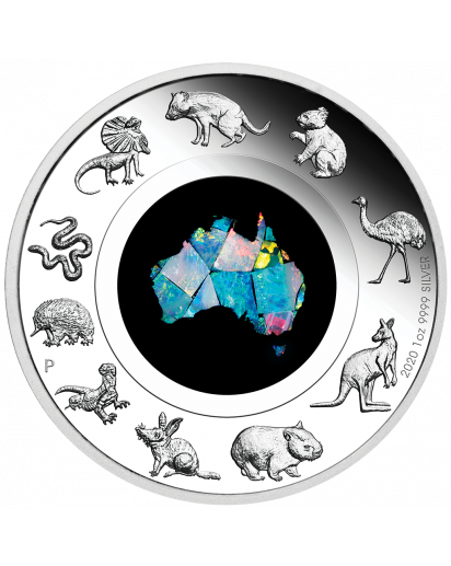 Australien 2020  GREAT SOUTHERN LAND OPAL  Silber PP