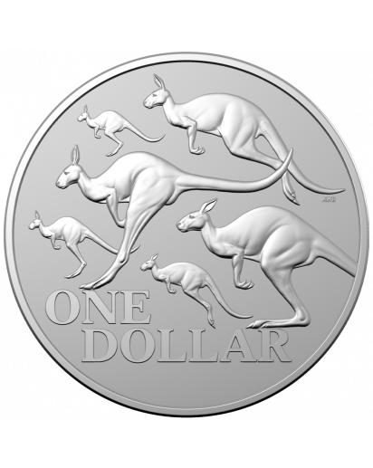 Australien 2020 Rotes Känguru RAM Silber 1 oz 