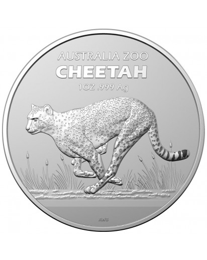 Australien 2021 CHEETAH - Gepard  Silber 1 oz