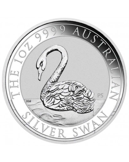 Australien 2021  Schwan swan Silber 1 oz