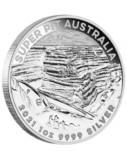 Australien 2021  SUPER PIT  Silber 1 oz
