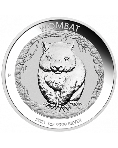 Australien  2021  WOMBAT  Silber 1 oz 