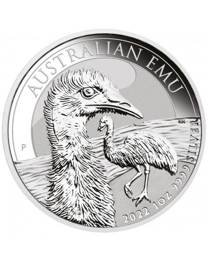 Australien 2022  EMU  Silber 1 oz