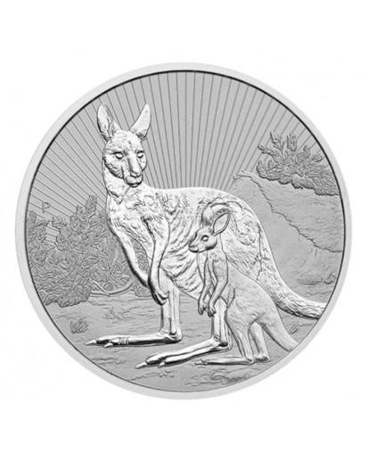 Australien 2023  KÄNGURU   Australia Next Generation Serie Silber 2 oz