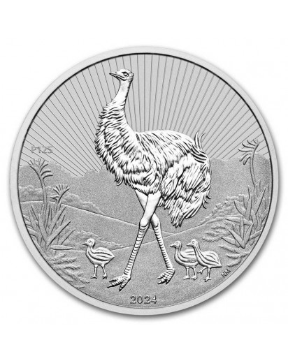 Australien 2024  EMU  Australia Next Generation Serie Silber 2 oz