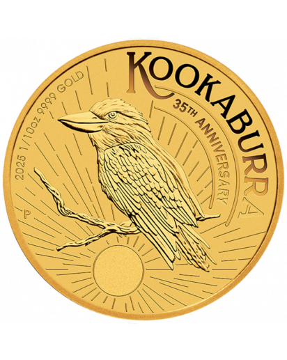 Australien 2025   Kookaburra   Gold 1/10 oz