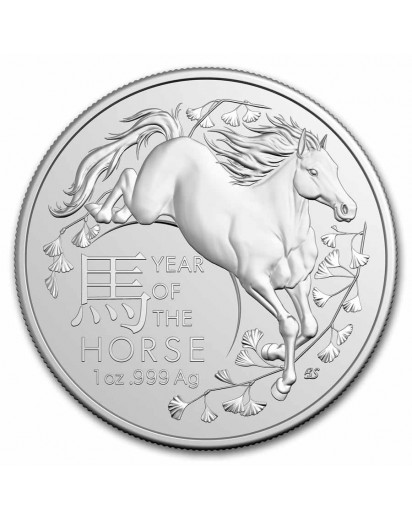 Australien 2026  RAM  Jahr des Pferdes -  Lunar - Serie Silber 1 oz
