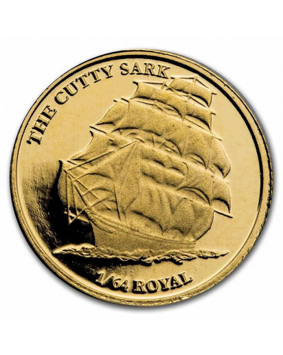 British Indian Ocean Territory 2021  CUTTY SARK  Gold  0,5 g  BIOT