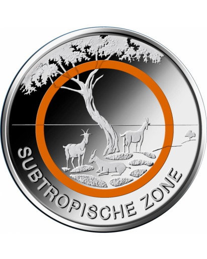 BRD 2018 Subtropische Zone 5 € st Prägestätte BERLIN  A