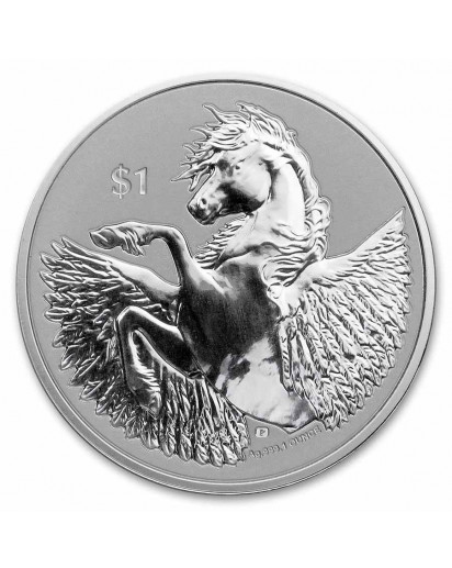 British Virgin Island 2022  PEGASUS  Silber 1 oz