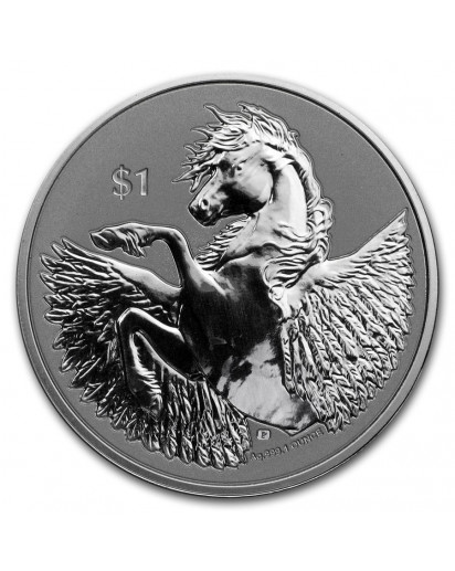 British Virgin Island 2020  PEGASUS  Silber 1 oz