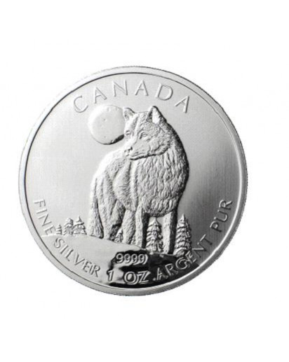 Canada 2011 Wolf Silber 1 oz Wildlife Serie