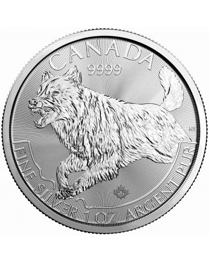 Canada 2018  Wolf   Predator-Serie   Silber 1 oz