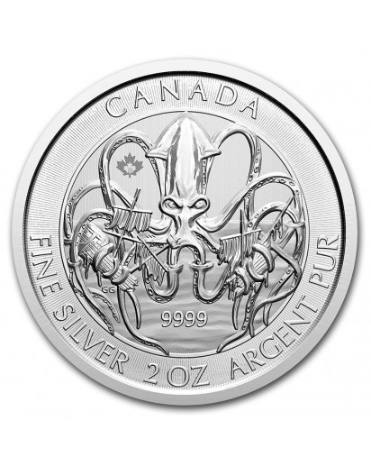 Canada 2020  KRAKEN - Creatures of the North Silber 2 oz