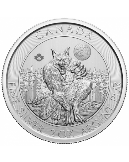 Canada 2021  WERWOLF - Creatures of the North Silber 2 oz