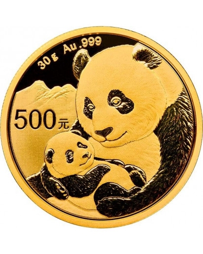 China 2019   Panda    Gold 30 g