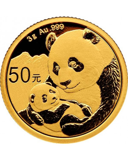 China 2019  Panda   Gold 3 g
