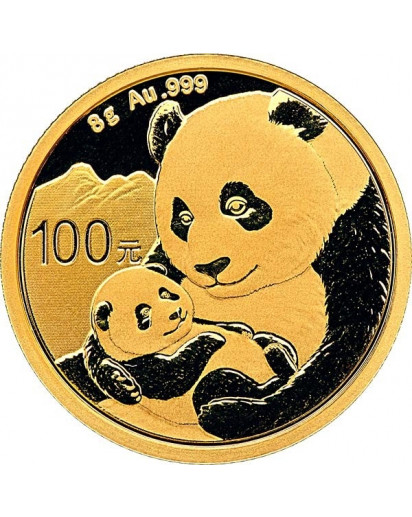 China 2019   Panda  Gold 8 g
