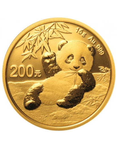 China 2020   Panda  Gold 15 g