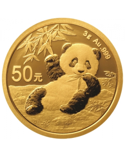 China 2020  Panda   Gold 3 g