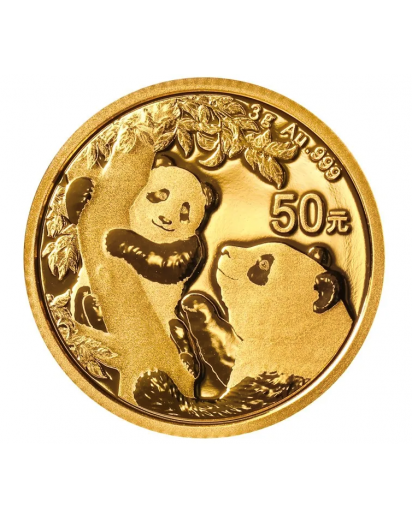 China 2021  Panda   Gold 3 g