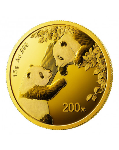 China 2023   Panda  Gold 15 g