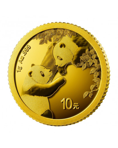 China 2023   Panda  Gold 1 g