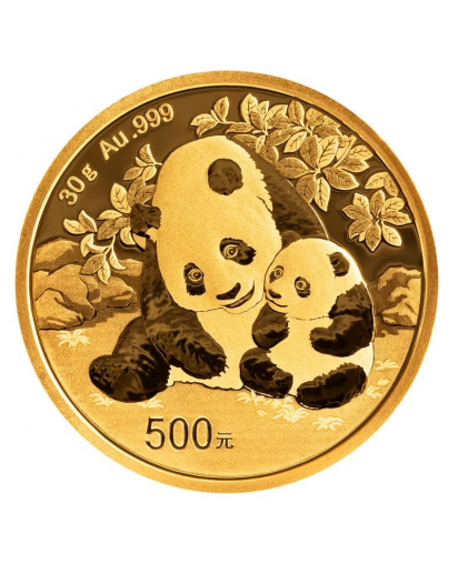 China 2024  Panda    Gold 30 g