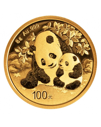 China 2024  Panda    Gold 8 g