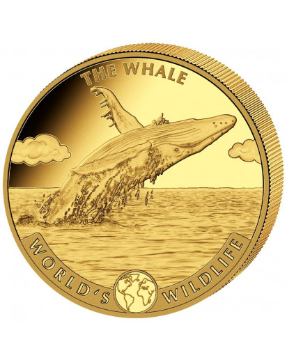 Congo 2020   WAL - World`s Wildlife Serie Gold 1 oz Kongo